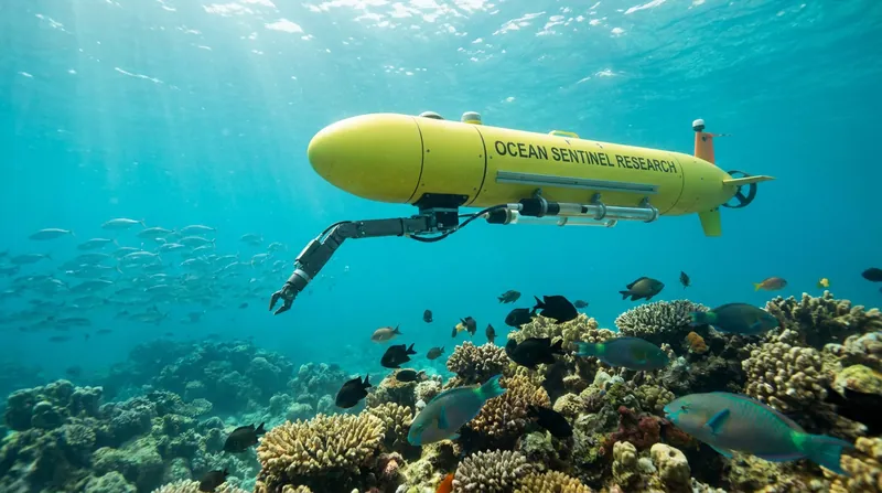 Autonomous underwater vehicles are being equipped with eDNA sensors to map marine biodiversity.