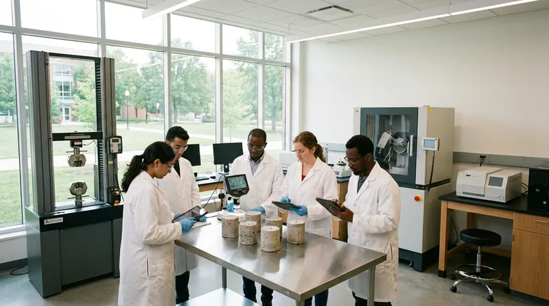 Startups have spent years proving that their ambient-temperature materials match the structural integrity of traditional Portland cement.