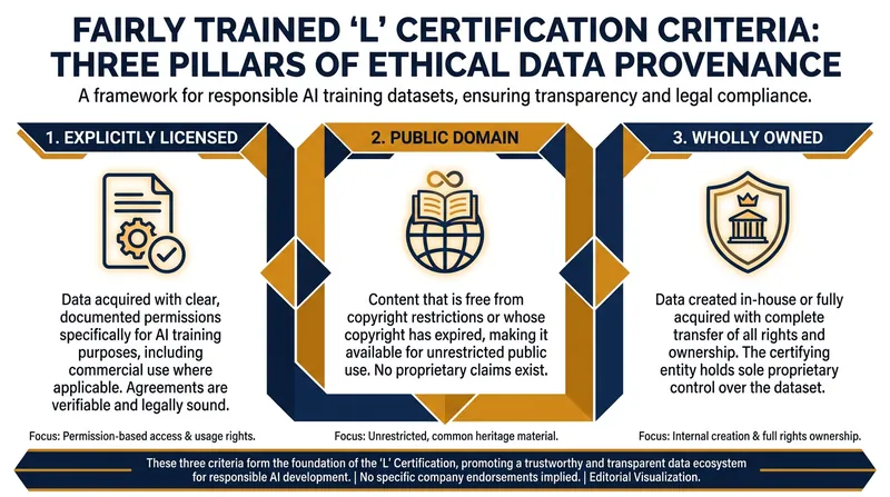 To earn a Licensed Model certification, AI companies must prove their training data was ethically sourced.