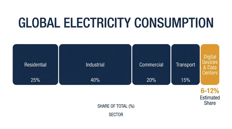 Digital devices and data centers currently consume up to 12% of global electricity, a figure that could be drastically reduced by zero-resistance components.