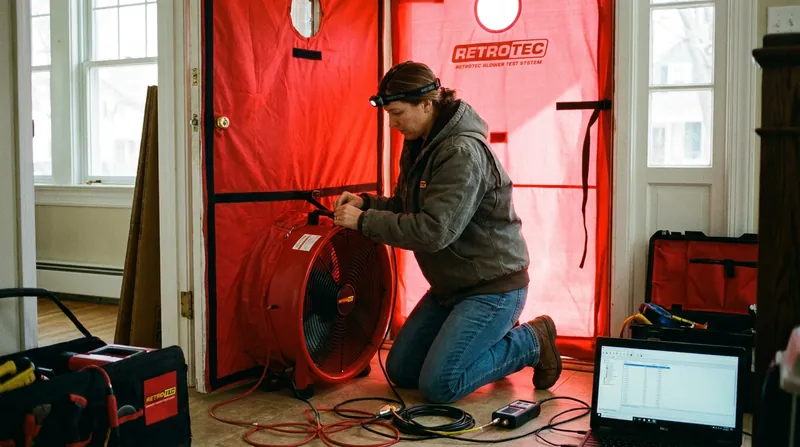 While DIY audits catch the low-hanging fruit, professional assessments use tools like blower doors to quantify exact air leakage.