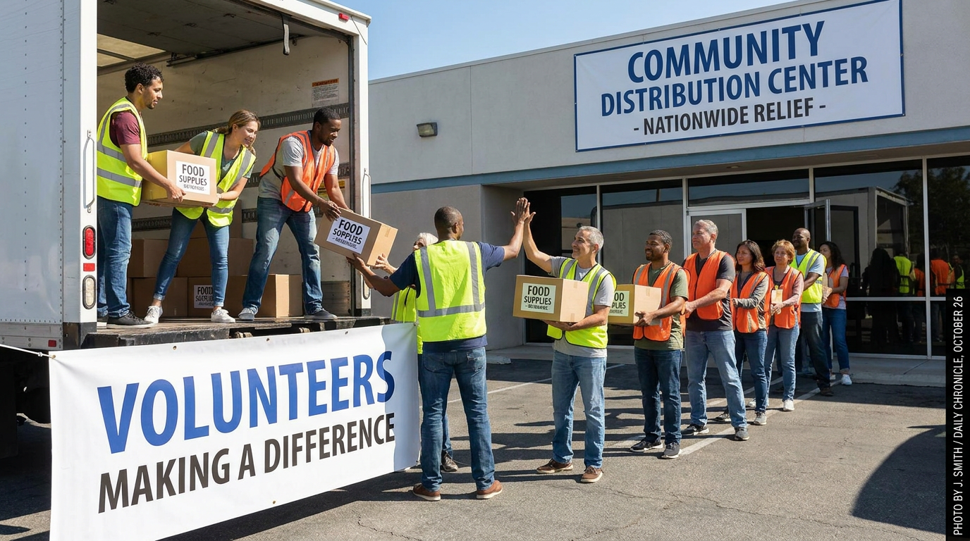 Partner organizations have pledged to deliver hundreds of truckloads of food to communities across all 50 states.