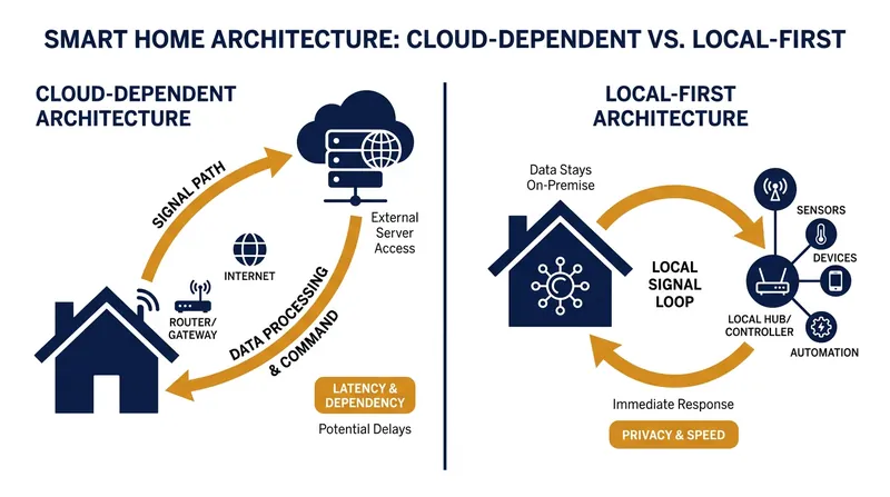 How local-first architecture eliminates the cloud roundtrip.
