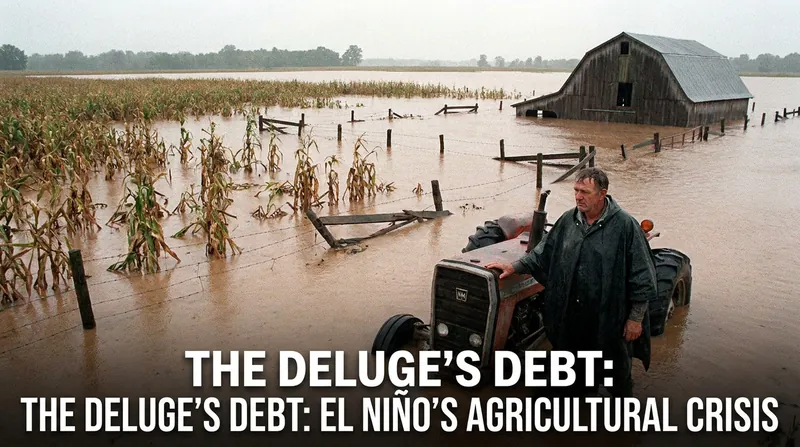 Agricultural sectors face immense risks from the shifting rainfall patterns driven by the El Niño-Southern Oscillation.