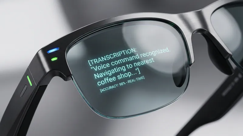 The new Ray-Ban Meta Display models feature an in-lens microprojector capable of rendering real-time captions for phone calls.