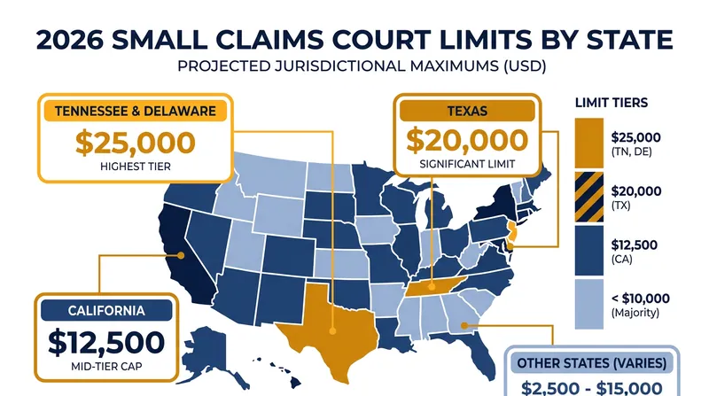 Maximum claim limits vary significantly depending on where you live, with some states allowing up to $25,000.