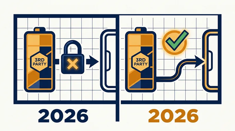 New legislative templates explicitly ban 'parts pairing'—the use of software locks to disable third-party components.