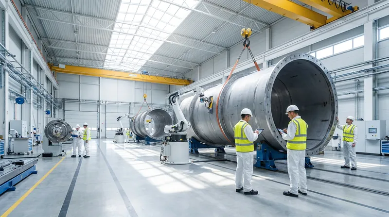 Unlike bespoke traditional plants, SMRs are designed to be manufactured in centralized factories and shipped to their operating sites.
