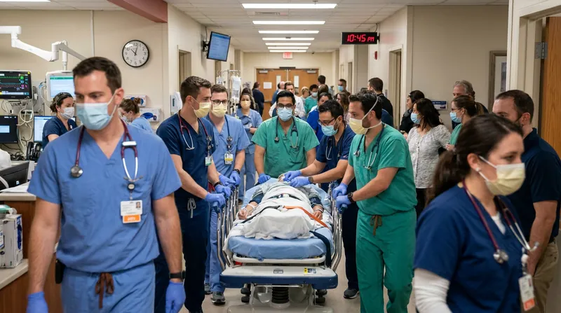 Experts caution that text-based AI models cannot yet process the chaotic, non-verbal realities of a true emergency room.