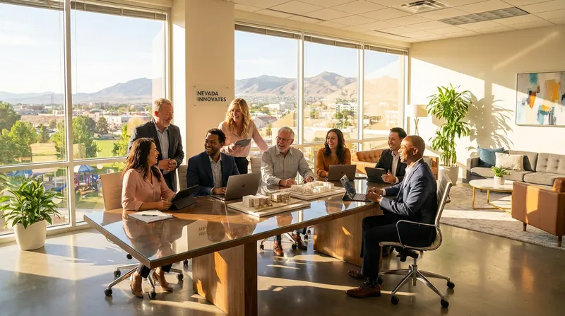 Professional and business services have become a major pillar of Nevada's economic expansion.