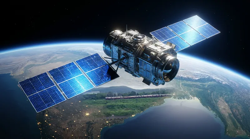 Ground stations act as the vital link between orbiting satellites and the terrestrial internet backbone.