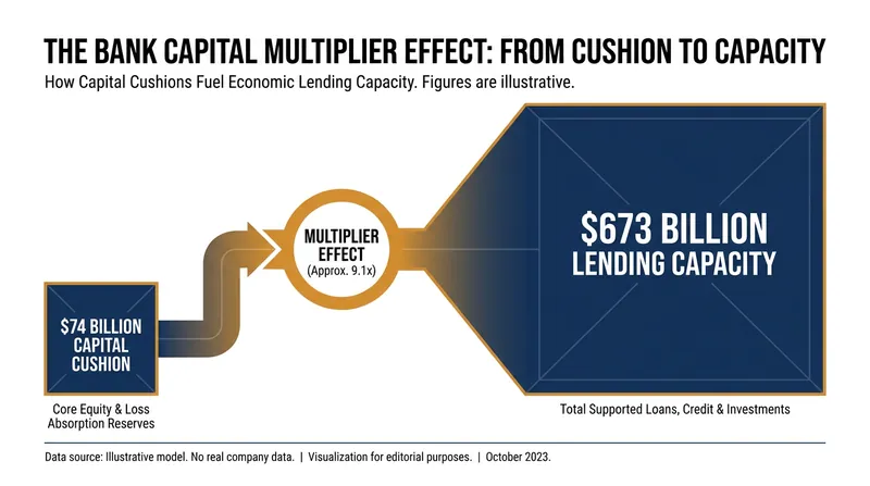 How a half-point cut to the stability buffer translates into massive lending capacity.