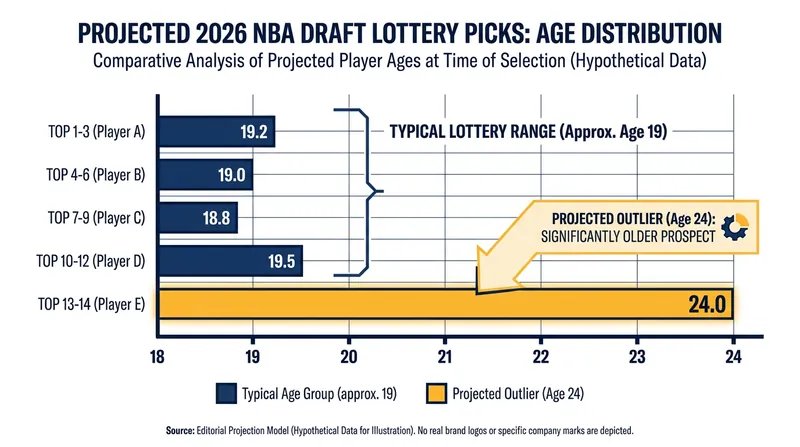 At 24 years old during his rookie season, Lendeborg will be significantly older than the typical lottery prospect.