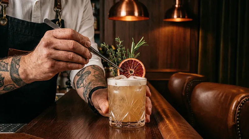 Modern zero-proof drinks require the same mixology craft as traditional cocktails, allowing bars to maintain premium pricing.