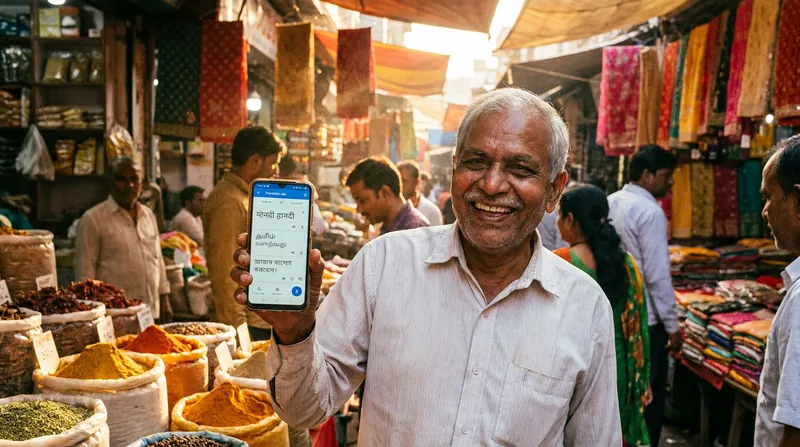 Reliance is building its AI models natively in 22 Indian languages to reach non-English speakers.