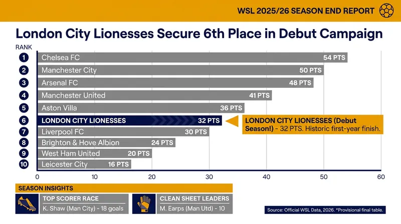 London City Lionesses secured a strong mid-table finish in their debut WSL season and are now aiming higher.