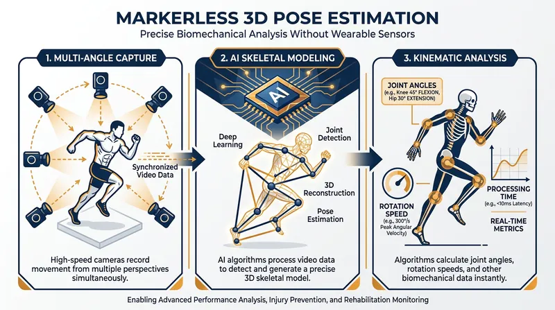 How markerless 3D pose estimation translates physical movement into objective data.