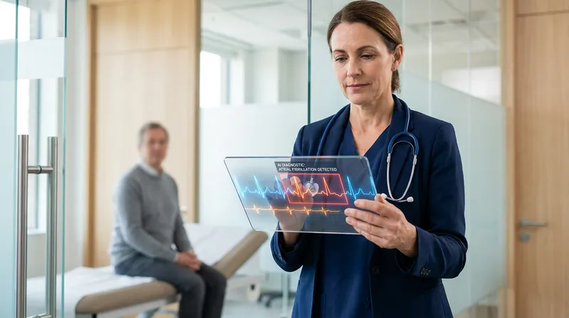 Specialized medical AI models are now matching and surpassing human physicians on complex diagnostic benchmarks.