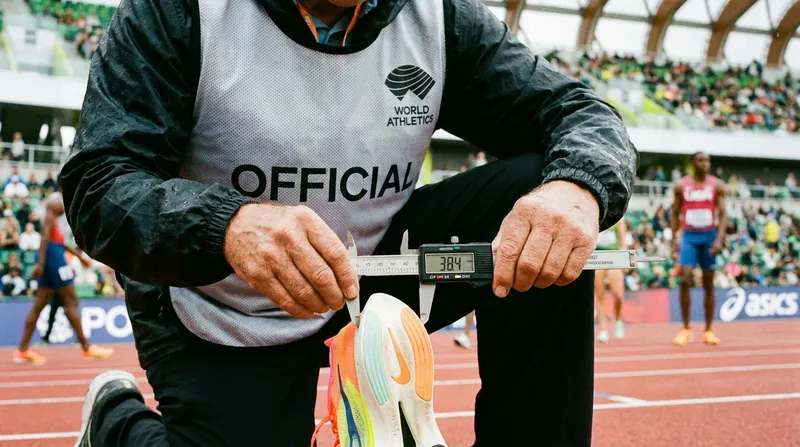 World Athletics officials now routinely measure shoe stack heights in the call room to ensure compliance with the 20mm limit.