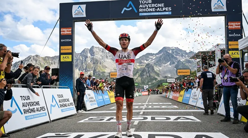 Isaac del Toro's victory at the Tour Auvergne-Rhône-Alpes has propelled him up the global rankings.