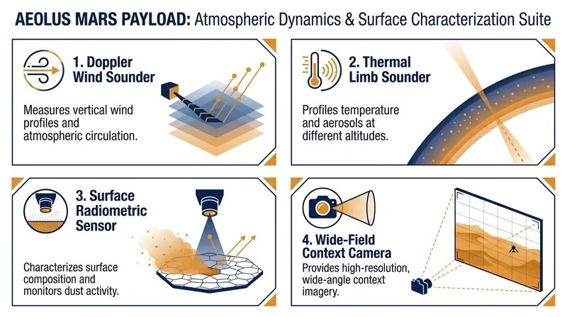 NASA Ames is building four complementary instruments to map the Martian atmosphere.