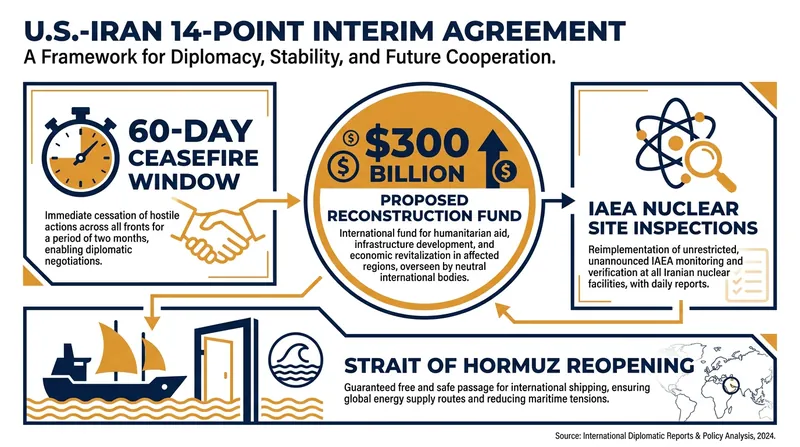 Key provisions of the Memorandum of Understanding signed between the U.S. and Iran.