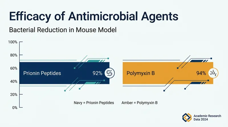In early mouse models, the AI-discovered peptides matched the performance of last-resort antibiotics.
