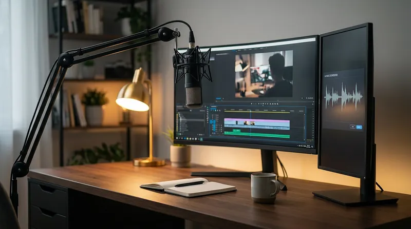 For many modern digital entrepreneurs, a microphone and editing software are the only tools required.