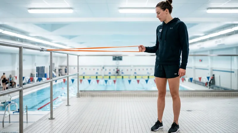 Modern rehabilitation protocols prioritize targeted dryland strength training over complete rest.