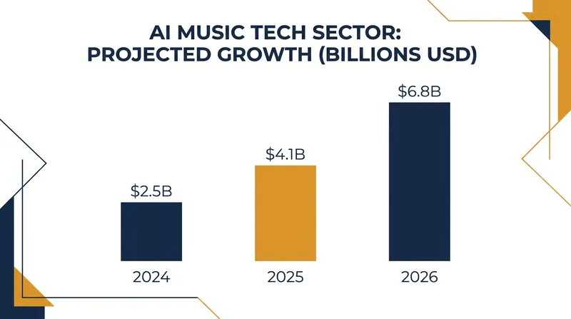 Investment in ethical, artist-centric AI music startups has surged in recent years.