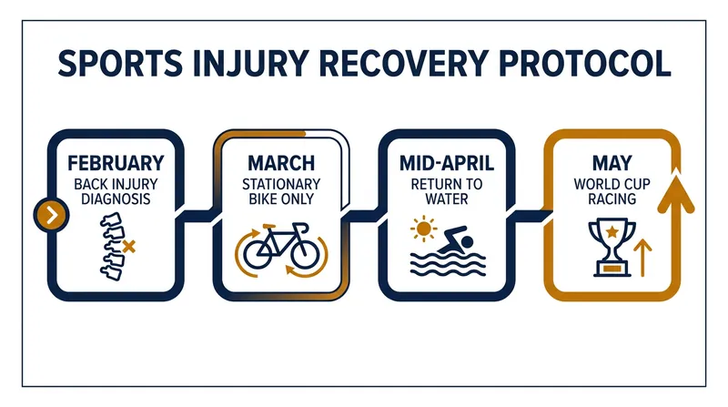 Fintan McCarthy's accelerated timeline from a severe back injury to international competition.