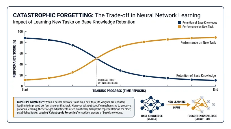 Fine-tuning models on new data often causes them to overwrite their foundational reasoning skills.