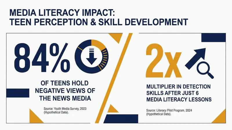 While youth cynicism toward the media is high, targeted educational interventions can rapidly improve their ability to navigate the digital landscape.