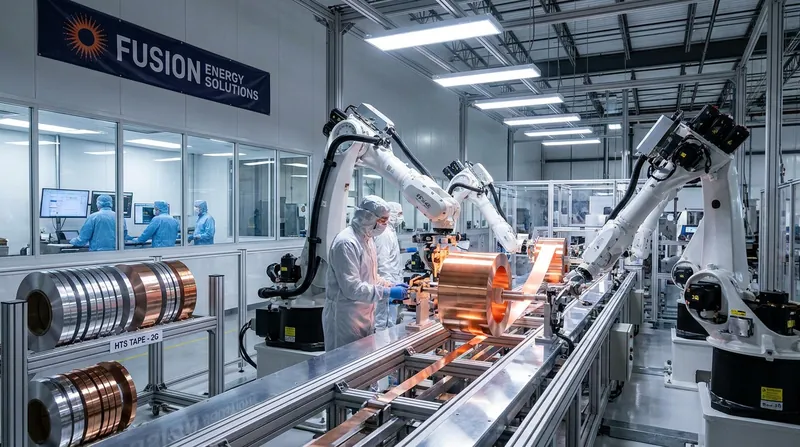 Startups are building their own supply chains to manufacture the specialized superconducting magnets required for commercial reactors.