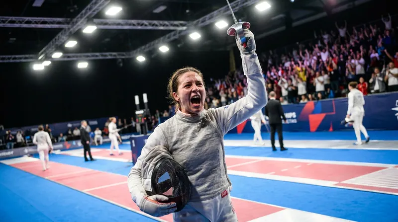 Spain's Lucia Martin-Portugues secured a massive ranking boost with her victory at the European Championships in Antony.