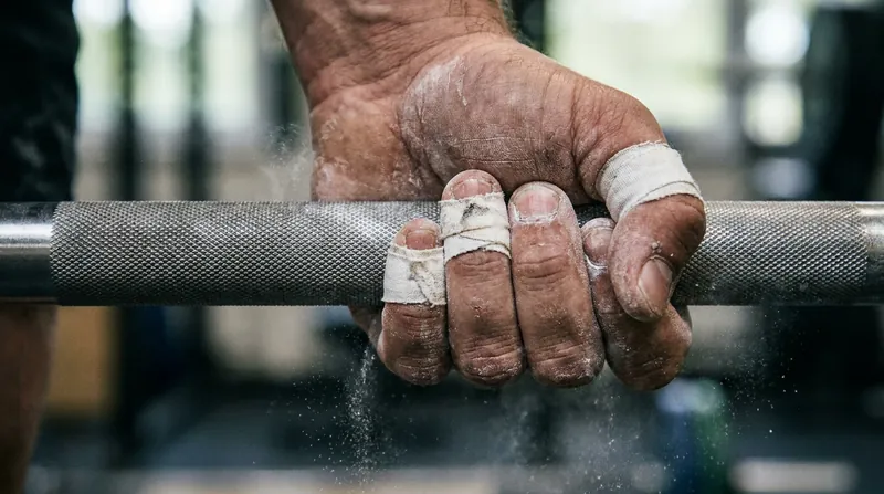 Recovery in weightlifting requires months of progressive loading to rebuild tendon and joint strength.