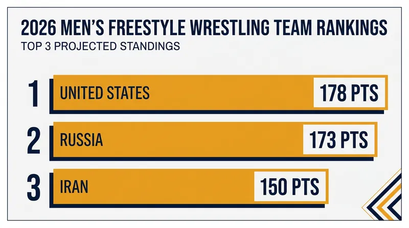 Projected team points heading into the summer training block.