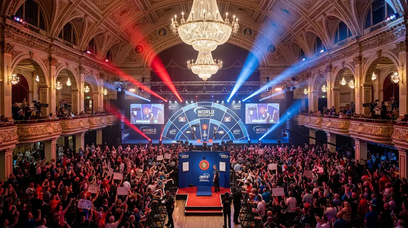 The Empress Ballroom at the Winter Gardens in Blackpool will host the £1,000,000 major in July.
