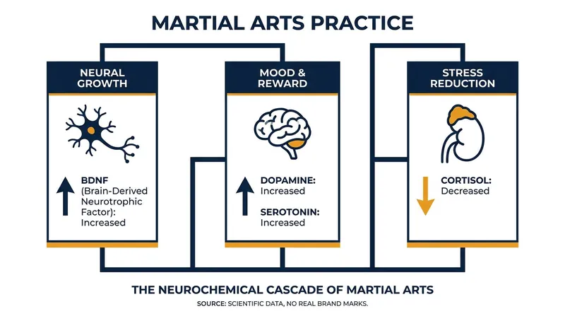 The combination of physical exertion and skill acquisition triggers a powerful release of neuroprotective chemicals.