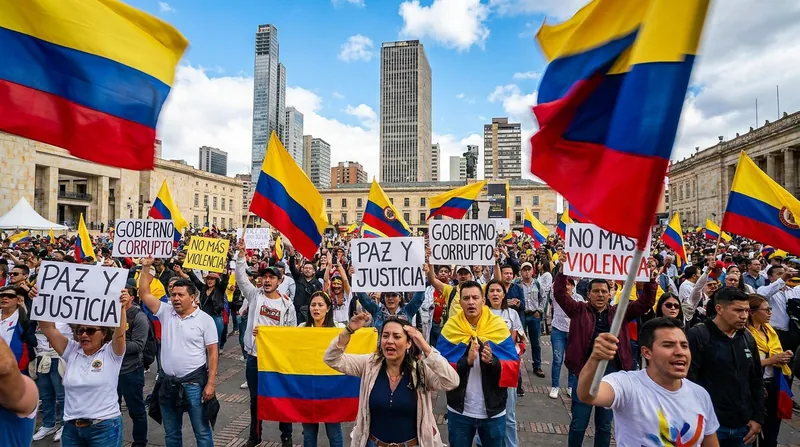 The detention has sparked outrage in Colombia, with President Gustavo Petro calling it political persecution.