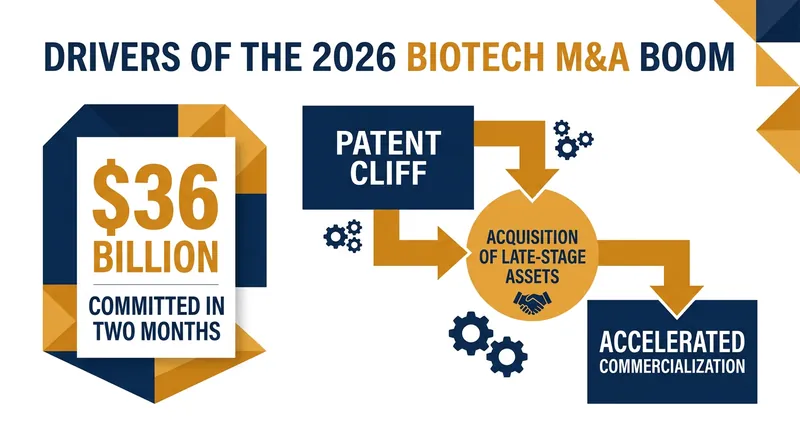 The impending patent cliff has forced major drugmakers to acquire late-stage assets to replenish their pipelines.