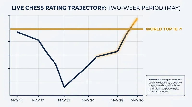 The Oslo victory propelled Firouzja back into the world's top 10 live ratings.