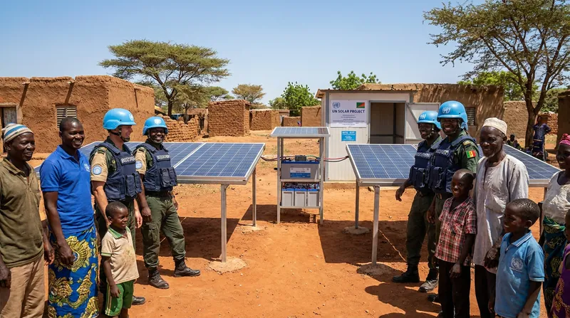Under the 'positive legacy' framework, military microgrids can be transferred to local communities after a mission concludes.