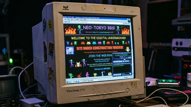 While users delete their personal data, archivists are working to preserve the chaotic, un-algorithmic aesthetic of the early web.