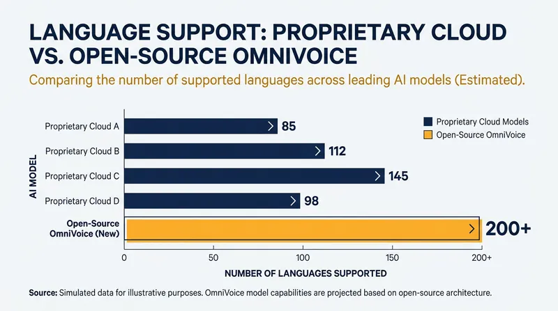 Open-source initiatives are rapidly outpacing commercial models in low-resource language support.
