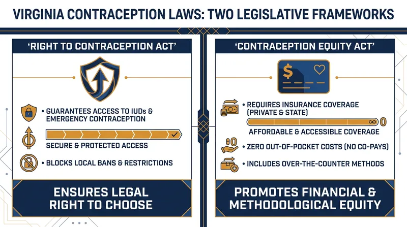 Key provisions of Virginia's newly enacted reproductive healthcare legislation.