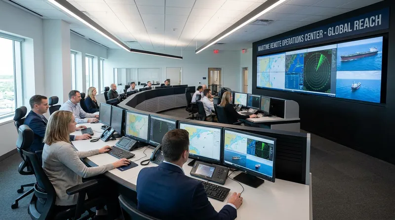 Remote Operations Centers (ROCs) will allow land-based captains to oversee highly autonomous vessels.