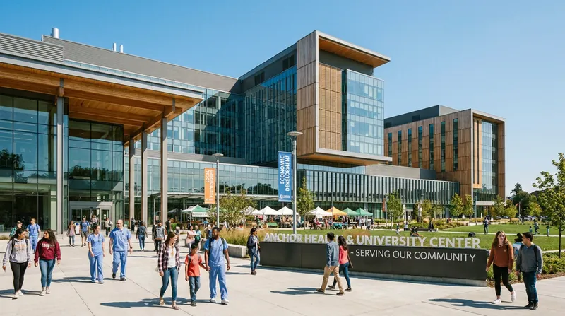 Anchor institutions like universities and hospitals are central to the strategy, as they possess massive, geographically fixed spending power.