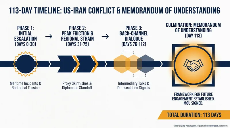 The conflict lasted 113 days before the Trump administration secured the current Memorandum of Understanding.