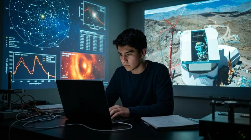 The Vera C. Rubin Observatory in Chile is already using the student's AI-generated catalog to guide its real-time alert system.